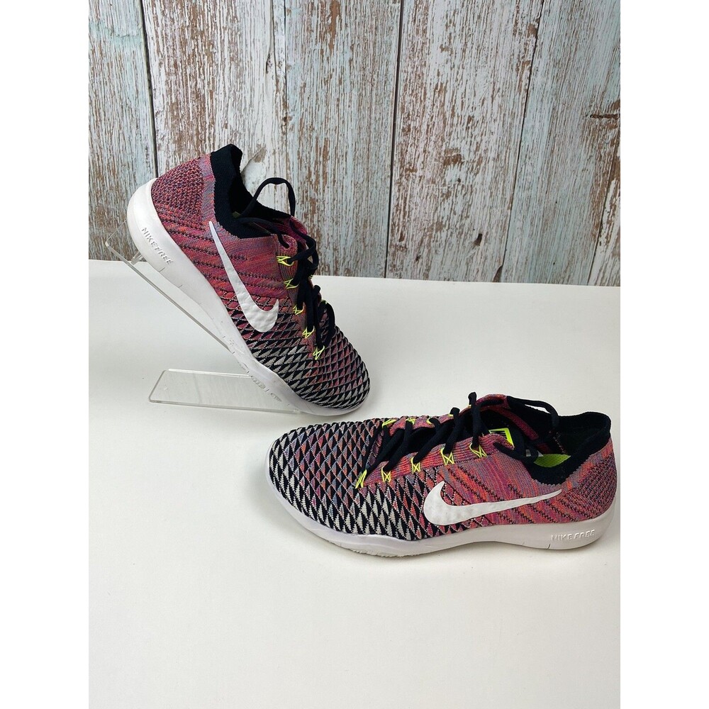 Women’s Nike Free 904658-006 TR Fly Knit Running Training Shoes Size 6.5 Pink